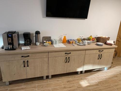 Jídlo v penzionu nebo okolí