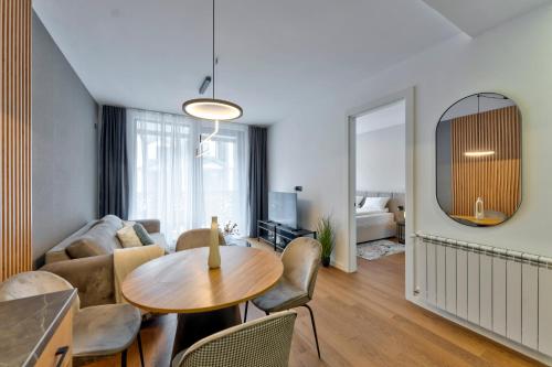 Posezení v ubytování Luxury Zlatibor Terra