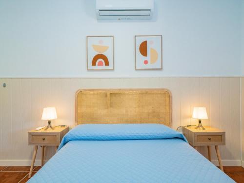 A bed or beds in a room at Cubo's Finca Megan