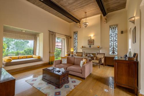 Posezení v ubytování Tree of Life Resort & Spa Jaipur