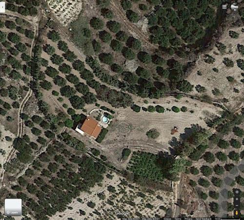 Άποψη από ψηλά του Pervola eco-house with a breath taking view!