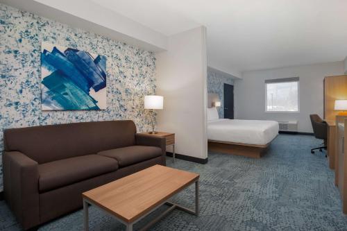 Posezení v ubytování Quality Inn & Suites Prescott