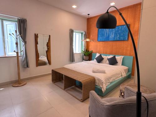 Notre Maison 7 - COliving and COworkingにあるベッド