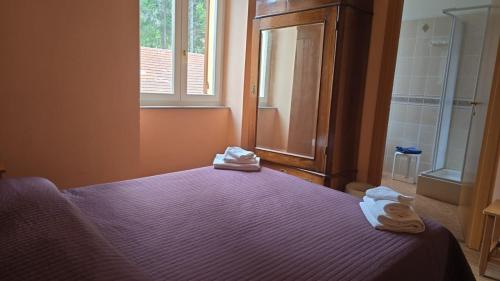 Koupelna v ubytování Albergo Minetto
