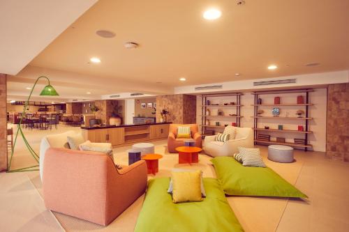 a large living room with a lot of furniture at Alua Calvia in Magaluf