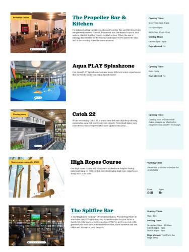 a screenshot of a website for a play store at Luxury 2019 8 berth Caravan with Hot Tub @ Tattershall Lakes in Tattershall