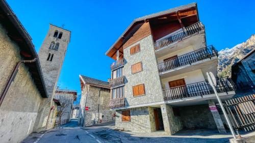 Bygningen som lejligheden ligger i