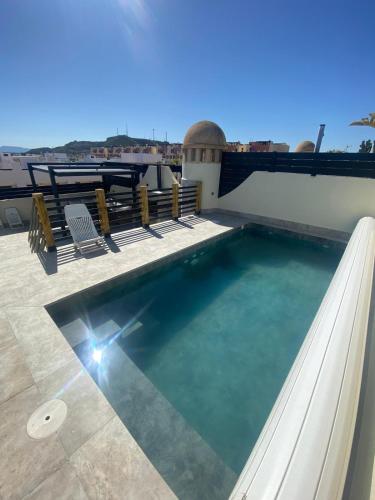 Ático Bora Palm,Piscina Privada Climatizable, 250m playa