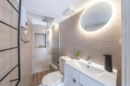 Phòng tắm tại Utopia Central Studio