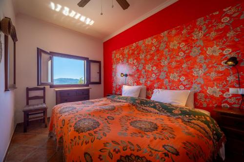 Katil atau katil-katil dalam bilik di Casa La Calera - Adults Only 15 plus