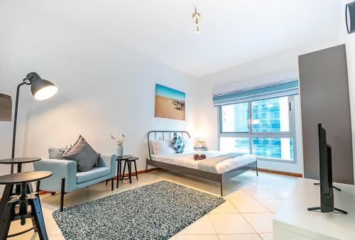 Cozy Chic Studio l Next to Marina Mall