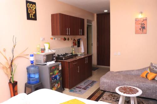 Una cocina o zona de cocina en suciama
