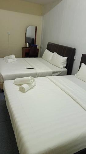 Katil atau katil-katil dalam bilik di Cool view budget hotel