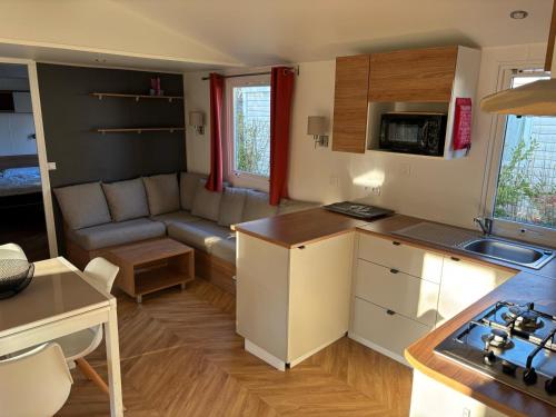 Fotografie z fotogalerie ubytování Mobil home camping kerlann 6 personnes 2 chambres emplacement idyllique v destinaci Pont-Aven