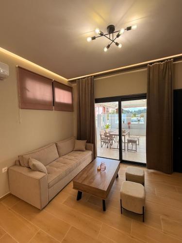 Χώρος καθιστικού στο Elysium residence Apartment