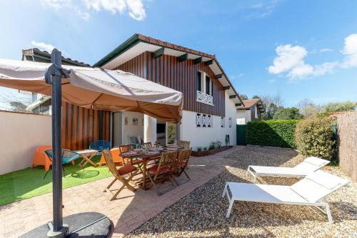 Villa 13 - En duplex jardin privé à 400m du lac