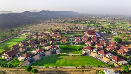 an aerial view of a residential estate at Ananta Spa & Resort Jaipur in Jaipur