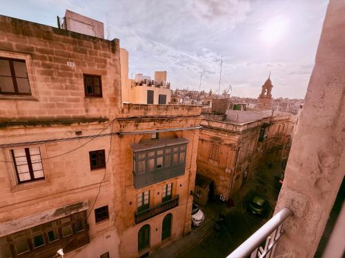 Nespecifikovaný výhled na destinaci Birgu nebo výhled na město při pohledu z penzionu