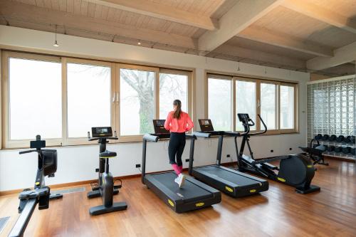 Fitness centrum a/nebo fitness zařízení v ubytování Galzignano Resort Terme & Golf - Hotel Splendid