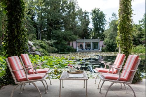 Zahrada ubytování Relais La Foleia - Luxury Villa with private lake