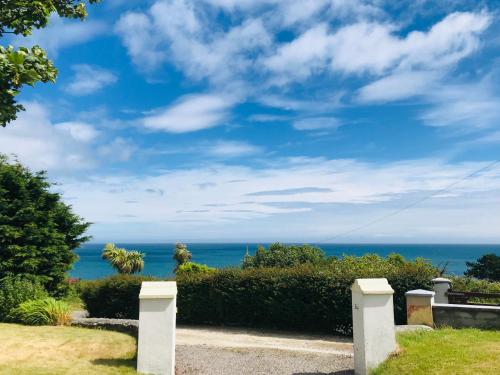 a view of the ocean from a house at Seaview in Duneen