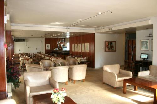 De lounge of bar bij Amalia