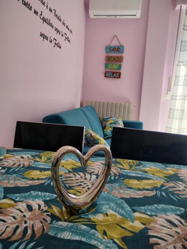 Ένα ή περισσότερα κρεβάτια σε δωμάτιο στο Casa Sally