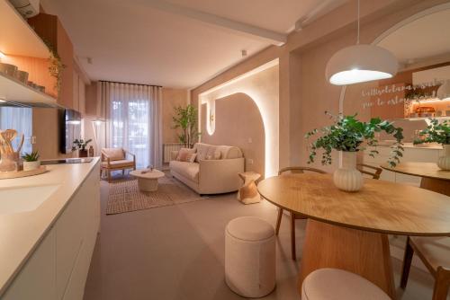 Ruang duduk di WOW APARTAMENTOS VALLADOLID