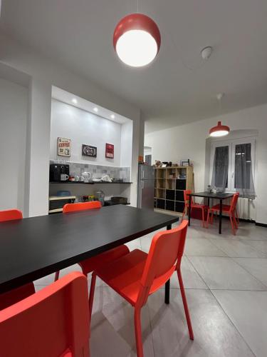 Kuchyň nebo kuchyňský kout v ubytování Casa dei nonni