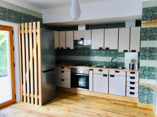 Η κουζίνα ή μικρή κουζίνα στο Finca BRIABÍ