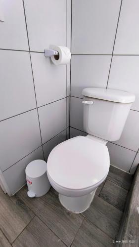 Un baño de Experiencia en tiny house
