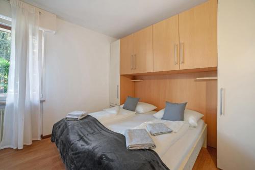 Postel nebo postele na pokoji v ubytování Modern Park Appartement