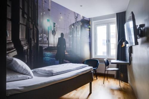 Postel nebo postele na pokoji v ubytování Comfort Hotel Göteborg
