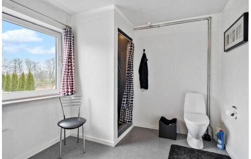 Koupelna v ubytování Knudstrup Kro & Hotel