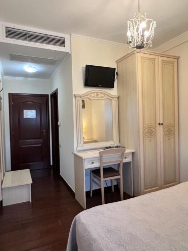 TV a/nebo společenská místnost v ubytování Park Villa - Boutique Hotel