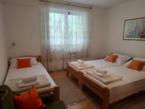 Posteľ alebo postele v izbe v ubytovaní Apartment Jolanka