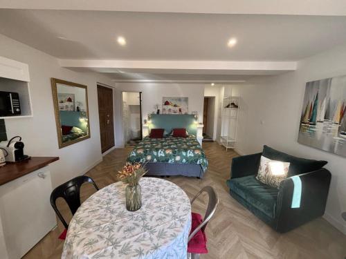 Χώρος καθιστικού στο Casa Vittoria