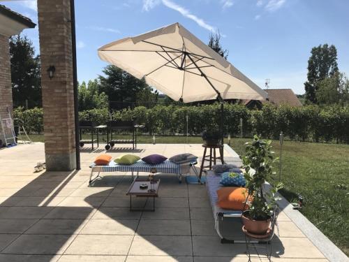 Zahrada ubytování Casa di Ercolino