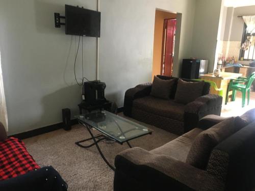 Et tv og/eller underholdning på Humphrey home stay