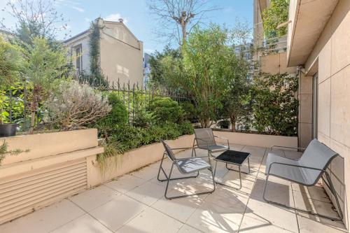 Beautiful 4P Apartment with Garden - Paris 16th