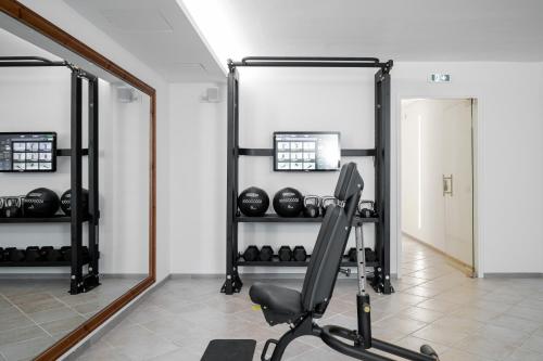 Fitness centrum a/nebo fitness zařízení v ubytování Hotel Monti Di Mola