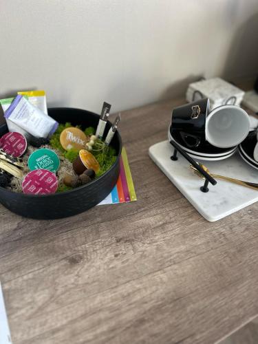 Kaffee-/Teezubehör in der Unterkunft L'instant