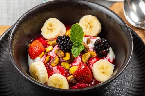 Comida en el resort o alrededores