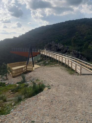 Paysage naturel près de la maison de vacances
