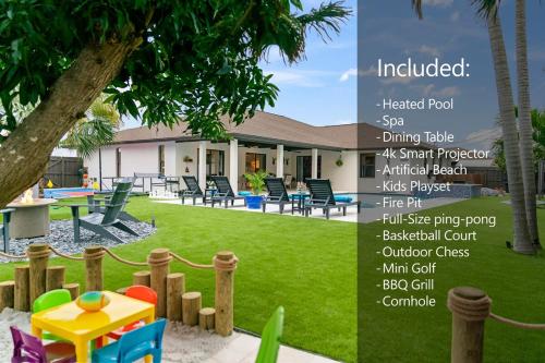 Gallery image of West Palm Beach The Grand Luxe Villa-Heated Pool, Spa & Game Room in Lantana