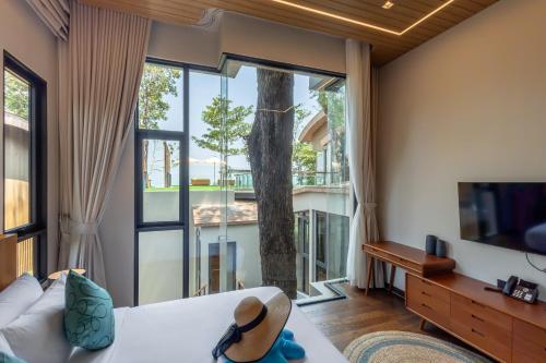 Μια τηλεόραση ή/και κέντρο ψυχαγωγίας στο Sinae Residence