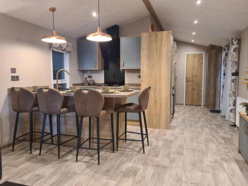 Una cocina o cocineta en Glamping Heidekamp