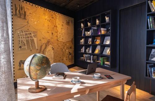 Biblioteca en el hotel