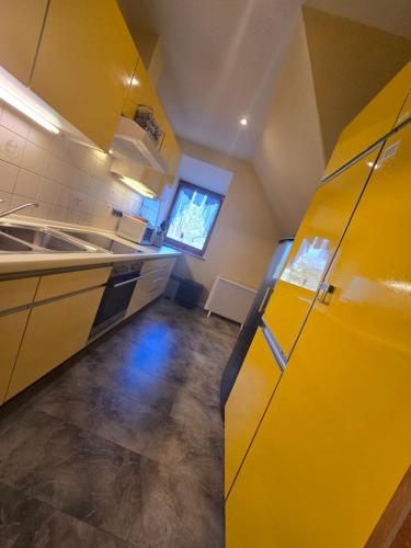Dapur atau dapur kecil di Fewo "Lütt Stuv"