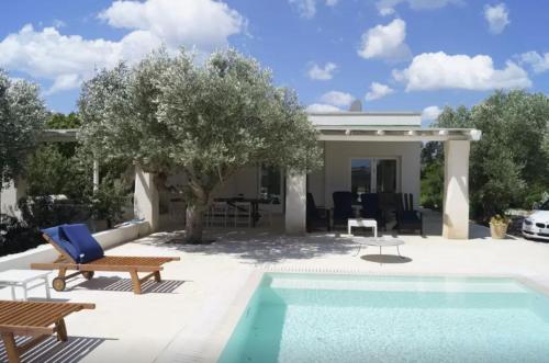 Bazén v ubytování Infinity Pool Villa nebo v jeho okolí